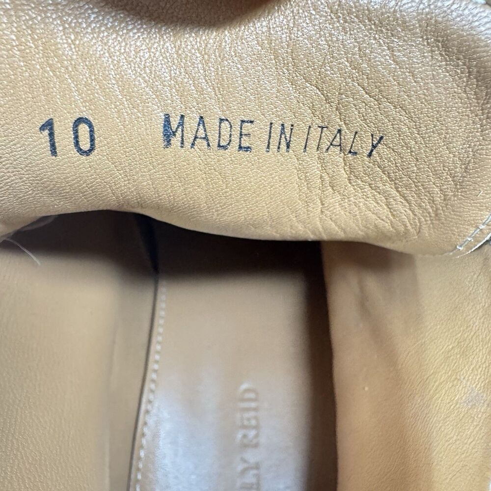 Billy Reid Canvas Chukka Boots Mens 10 Heavyweight Brown* Made In Itay Hand Made - Picture 16 of 16
